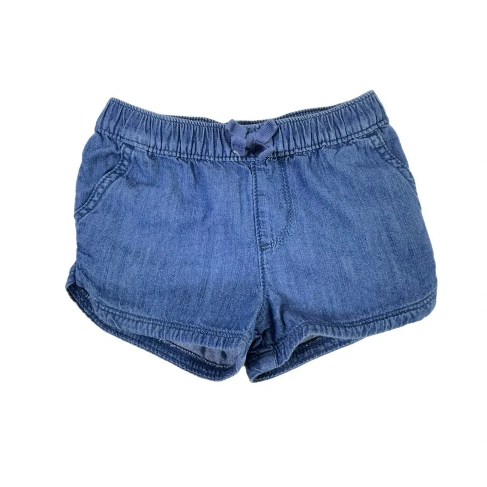 The Children’s Place Blue Chambray Pull-On Shorts